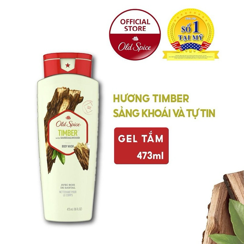 Sữa Tắm Timber Old Spice 473Ml