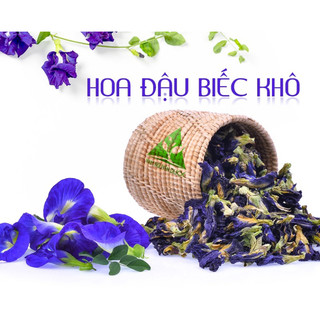 Hoa đậu biếc sấy khô túi 100 gram