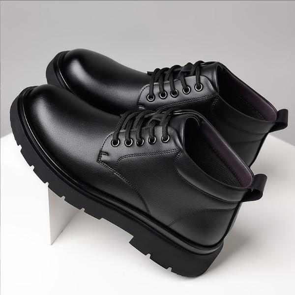 Giày Boot Nam Màu Đen Martin GN271