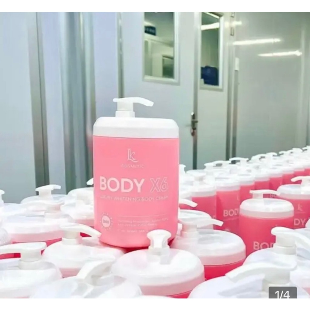 Kem body x6 linh kol-Chính hãng size to,hũ 1000g dưỡng trắng chuyên sâu,cấp ẩm cho da hiệu quả