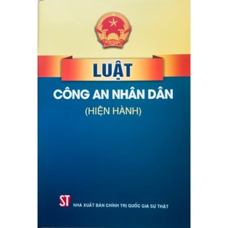 Sách - luật công an nhân dân
