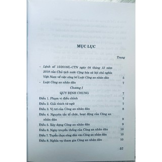 Sách - Luật Công An Nhân Dân (Hiện Hành)