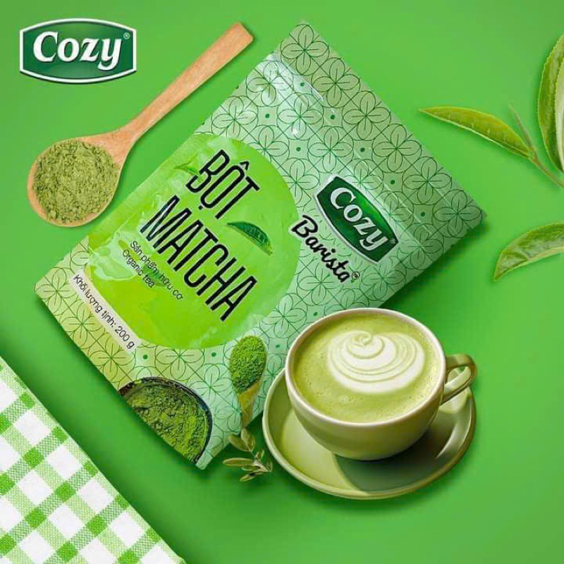 BỘT MATCHA COZY Barista 200gr - 500gr