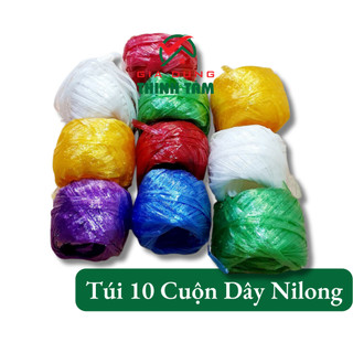 10 cuộn dây nilon nhỏ buộc hàng 25gr
