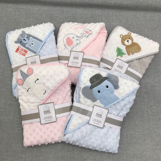 Ủ choàng nhung BeBe Comfort cao cấp cho bé trai/bé gái