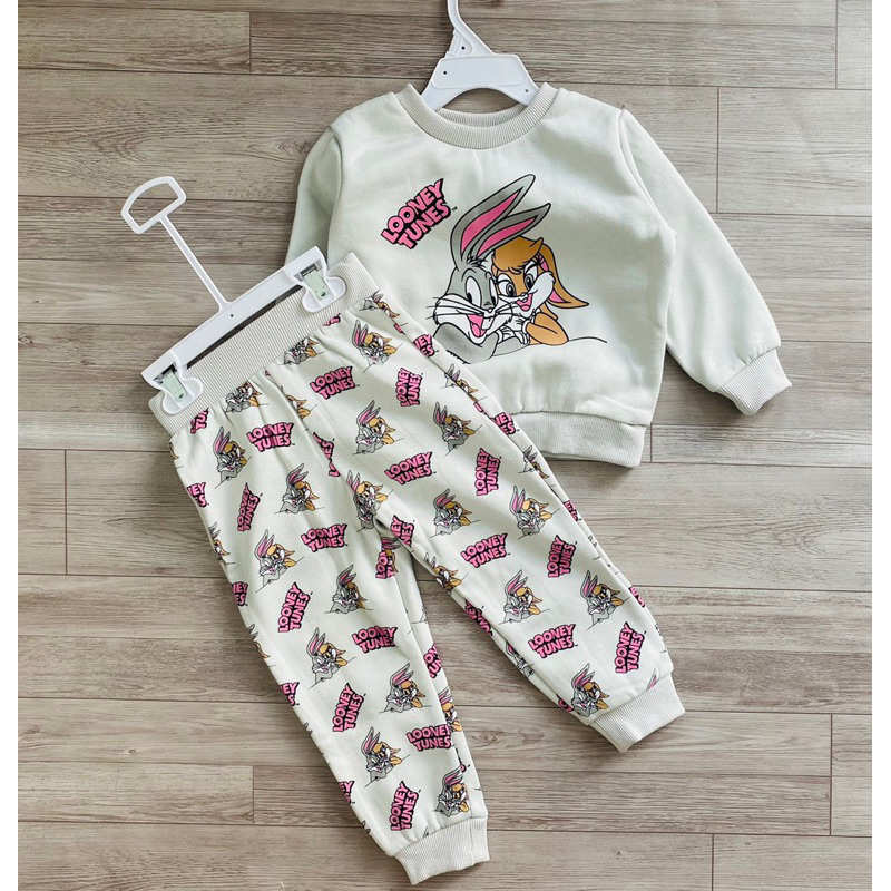 Bộ bé gái nỉ bông nhiều mẫu