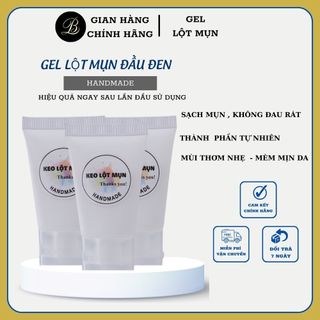 Lột mụn Đầu Đen Handmade, lột mụn cám làm sạch da, giảm mụn vùng mũi