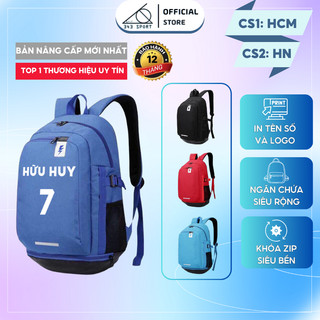 Balo Thể Thao In Tên Số Theo Yêu Cầu, Balo Bóng Đá Có Ngăn Đựng Laptop, Ngăn Đựng Giày Riêng, Balo Tia Chớp Kaiwin