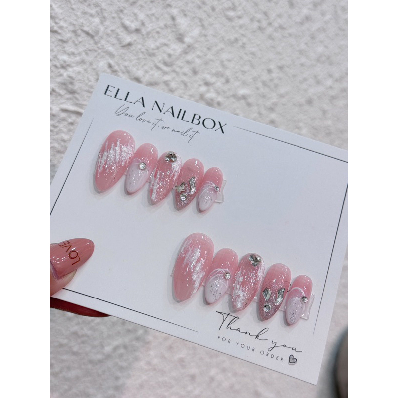 Nail thạch Hồng C43