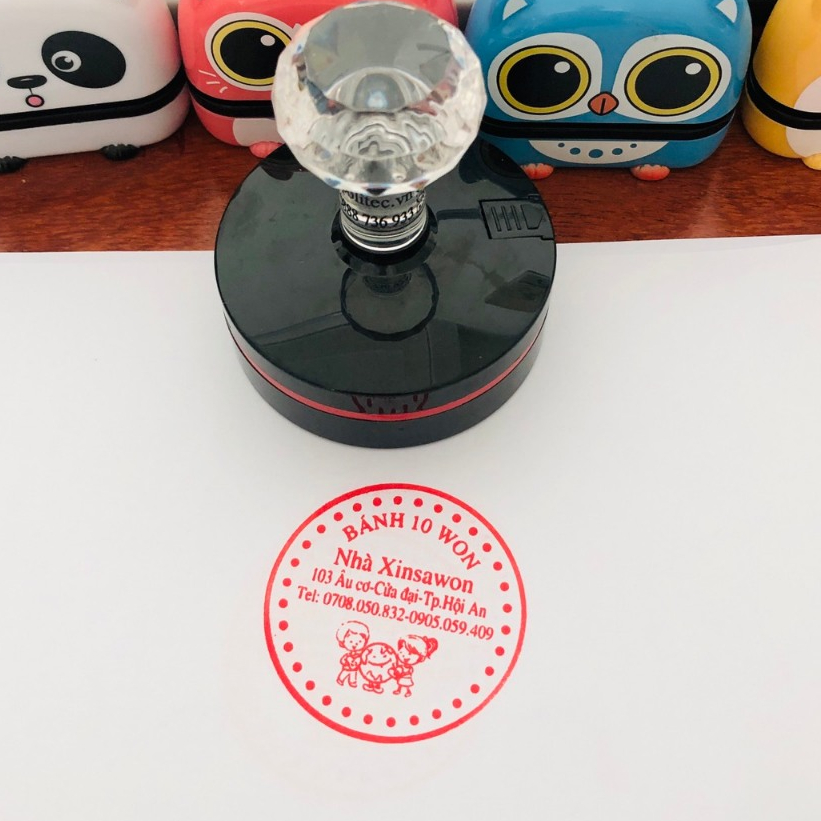 Con Dấu Thương Hiệu, Con Dấu Logo, Con Dấu Theo Yêu Cầu