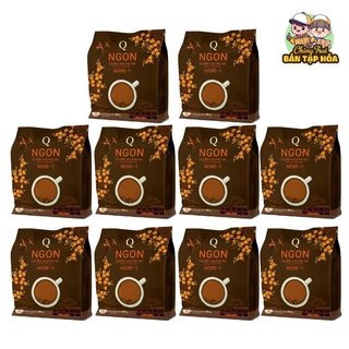 combo 10 gói cà phê trần quang ngon