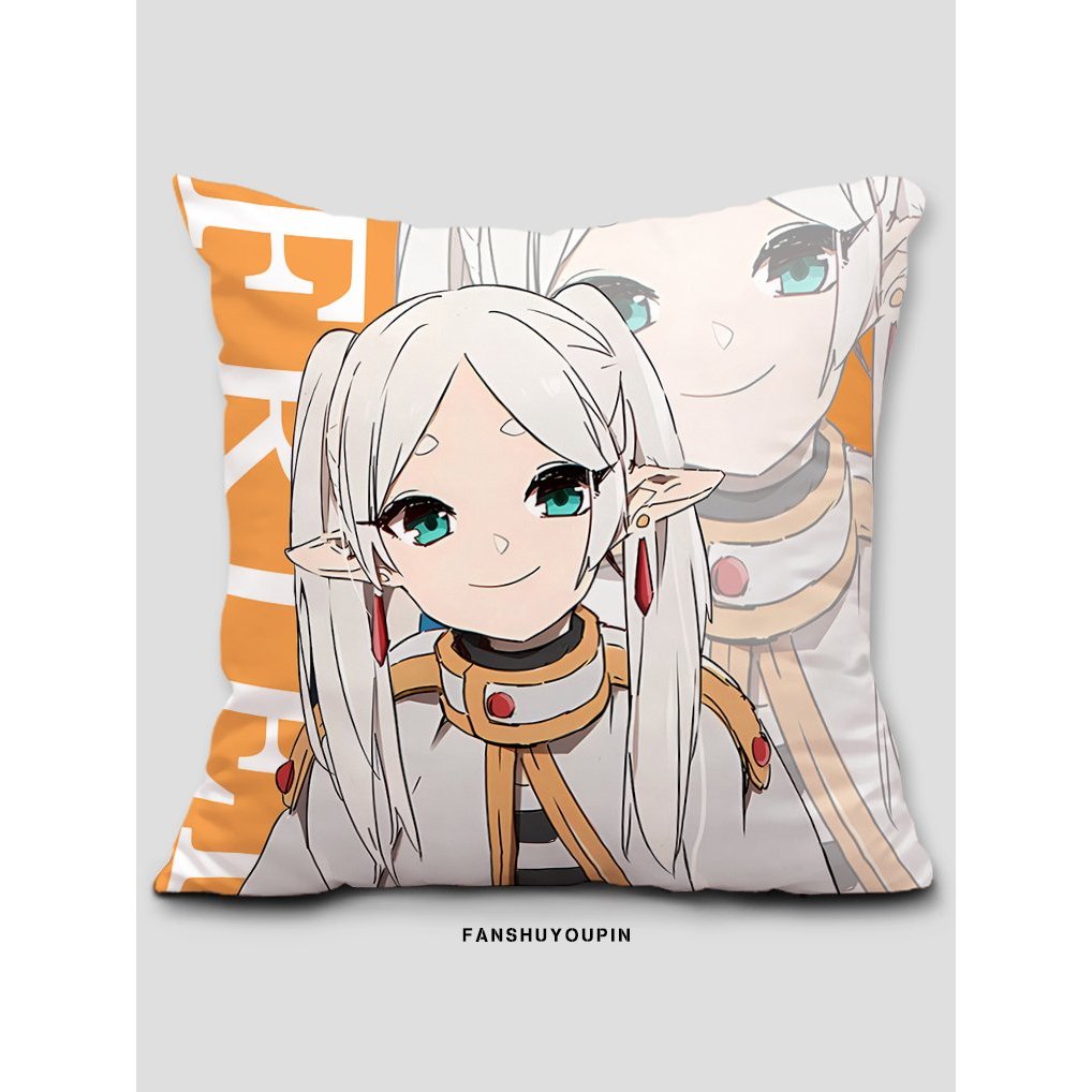 Gối in hình FRIEREN anime gồm cả vỏ và ruột xinh xắn đáng yêu