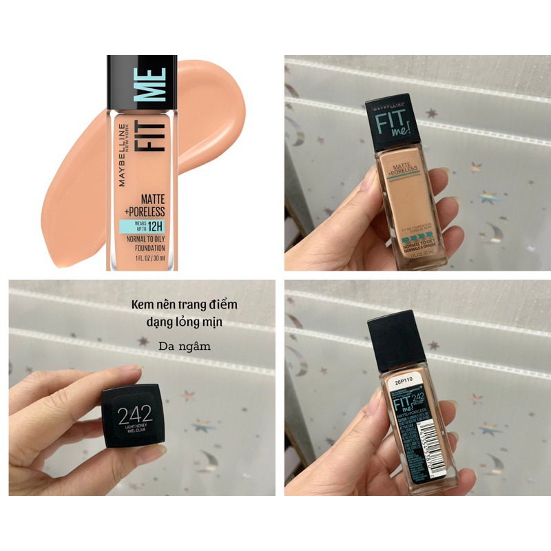 KEM NỀN MAYBELLINE FIT ME CHÍNH HÃNG MỸ