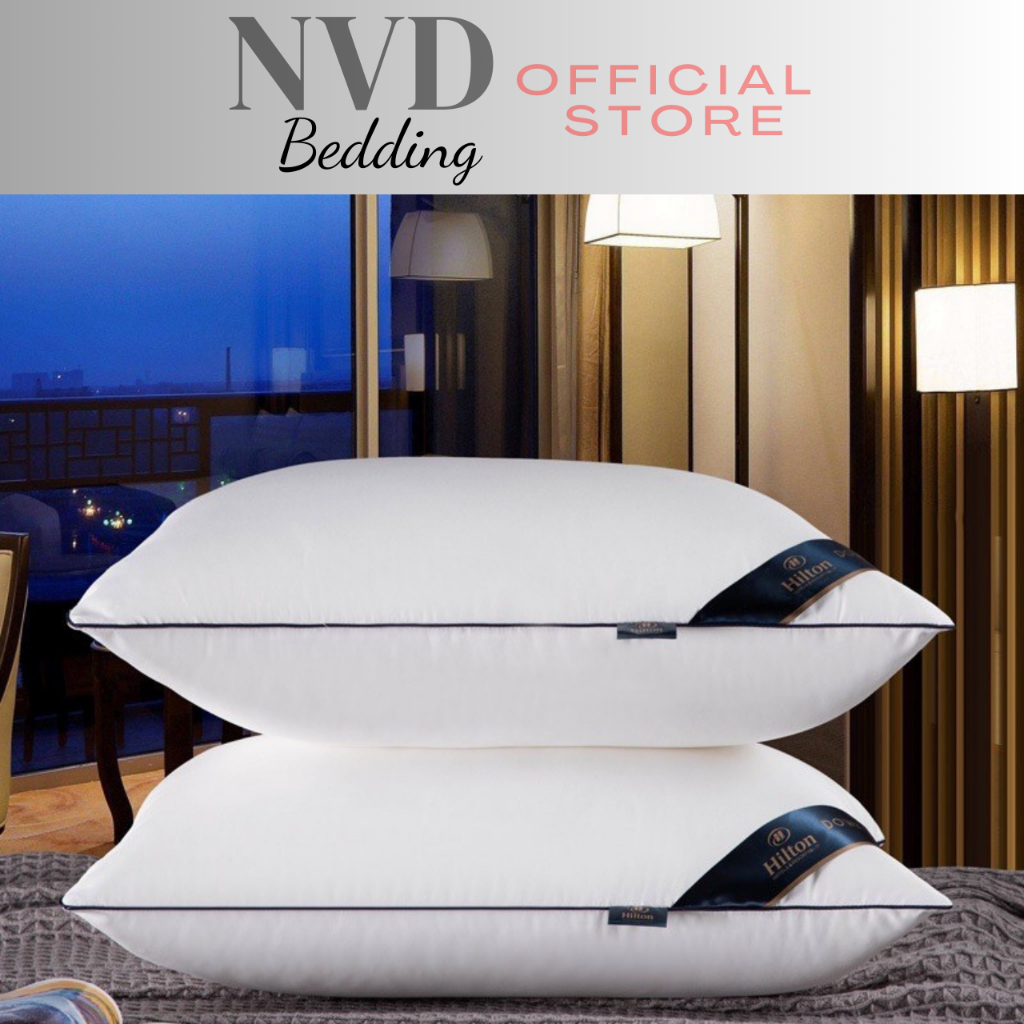 Ruột Gối Hilton_Ruột Gối Đầu Bông Gòn Cao Cấp, kích thước 45cm x 65cm