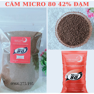 Cám cá cảnh micro 80 cho cá nhỏ cá beta-cá vàng-cá bảy màu-cá chép