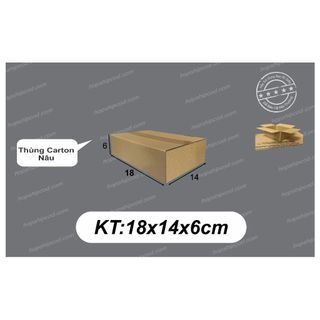 18x14x6 cm thùng carton đóng hàng