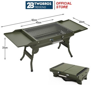 Bếp nướng than hoa bbq, bếp nướng gấp gọn chắc chắn, bền đẹp, mang đi du lịch, cắm trại, dã ngoại