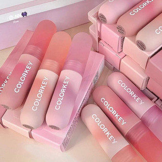 Son Colorkey Lip Mousse lip Mud màu nhung mờ xinh sắn