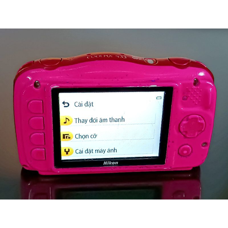 Máy ảnh kts Nikon S33  Chống nước