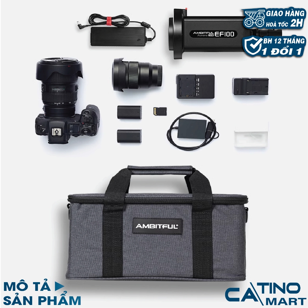 Túi Đựng Đèn . Túi Đựng Đèn Studio Chính Hãng AMBITFUL PB18 . Bảo Hành 12 Tháng Lỗi