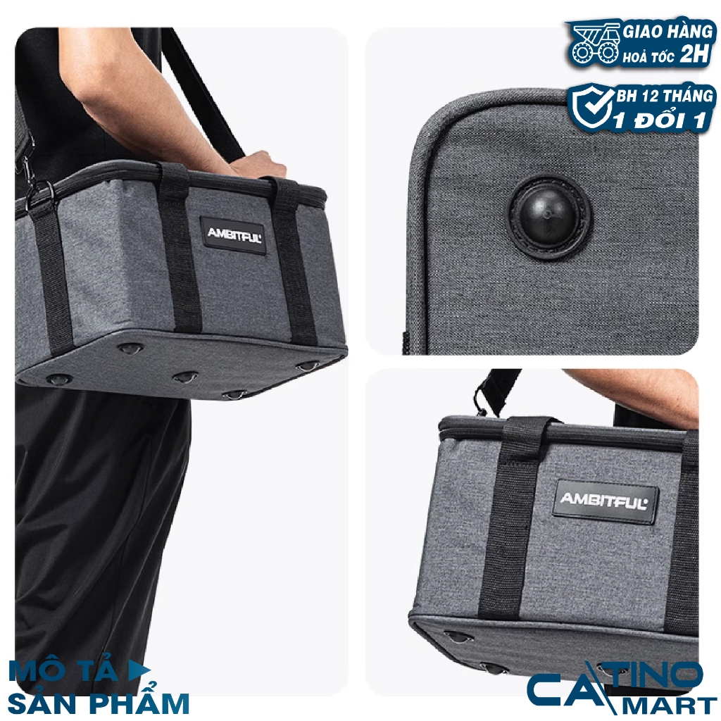 Túi Đựng Đèn . Túi Đựng Đèn Studio Chính Hãng AMBITFUL PB18 . Bảo Hành 12 Tháng Lỗi
