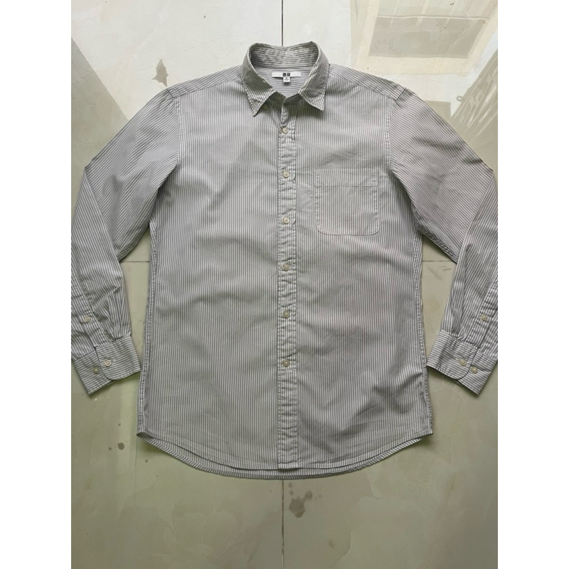 Sơ mi hiệu Uniqlo Slim 180780 Size M chính hãng