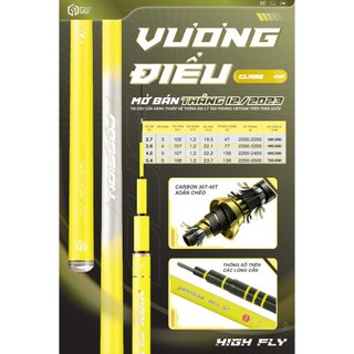 Cần vương điểu 28i (bản vàng chanh) [chính hãng][bảo hành 2 năm 2 lóng]