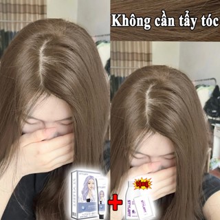 Không cần tẩy tóc ,Thuốc Nhuộm Tóc ,phủ bạc được ạ STYLE FIT Chiết xuất thực vật nguyên chất, không gây hại cho da đầu