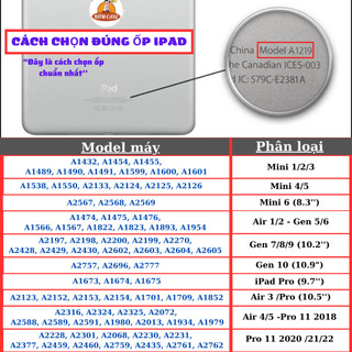 [Thanh Lý] Ốp ipad /Mini 1/2/3/Air 3/Pro 10.5 Silicon -BỜM CASE