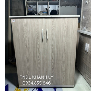 Tủ giày nhựa đài loan 2 cánh 83x103 màu vân gỗ sồi(TPHCM)
