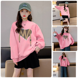 áo sweater bé gái lớn size đại ATG27 size 130-170 22-45 kg thời trang trẻ em hàng quảng châu