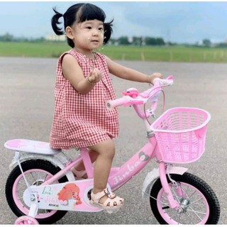 Xe đạp trẻ em jinbao cho bé gái từ 2-7 tuổi
