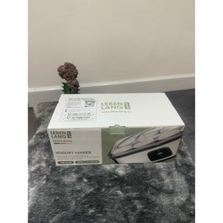 Máy làm sữa chua Lebenlang LBL9139, công suất 200W, dung tích 180ml, gồm 8 lọ thủy tinh, bảo hành 2 năm - Chính hãng