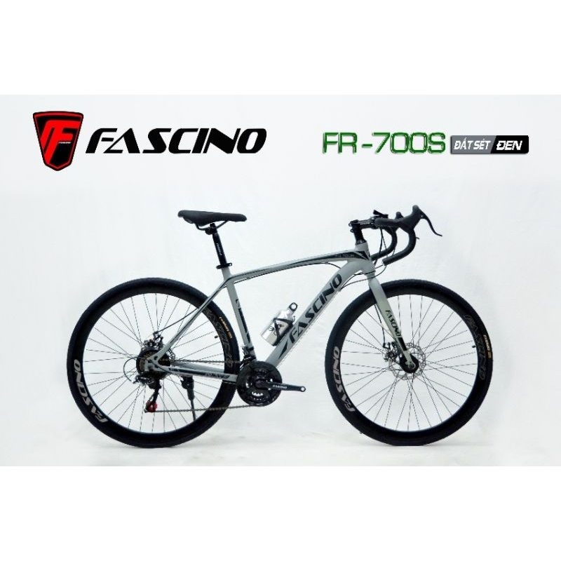 XE ĐẠP ĐUA  FASCINO FR700s CUỘC CONG 3 ĐĨA 7 LÍP, SIZE 48 HÀNG CHUẨN CHÍNH HÃNG, CHẤT LƯỢNG.
