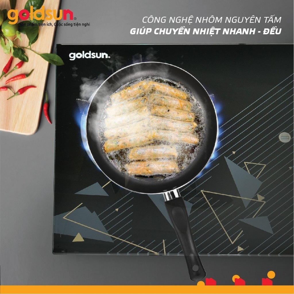 Chảo chống dính 20cm Goldsun GPA1210-F20