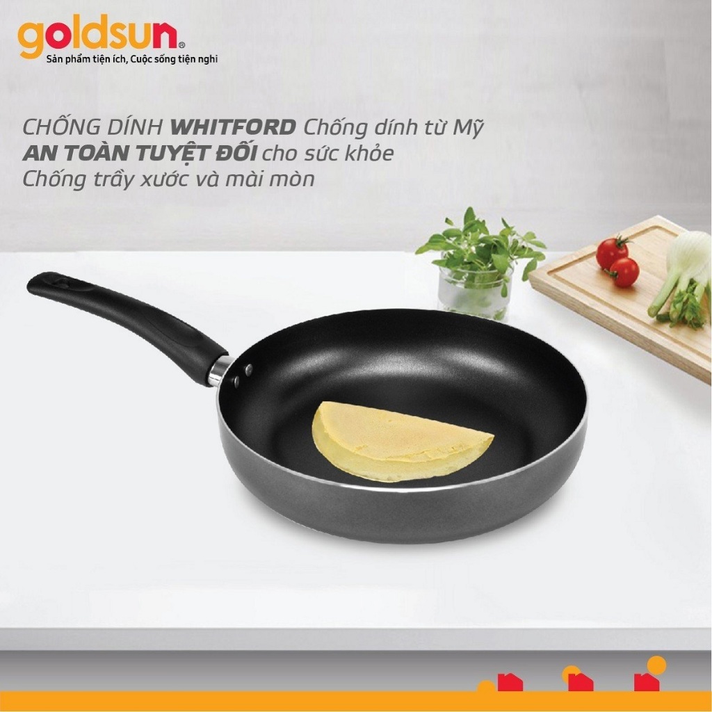 Chảo chống dính 20cm Goldsun GPA1210-F20
