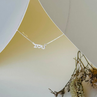  Dây chuyền vòng cổ bạc I Love You SILVER CHIC DC03 bạc 925