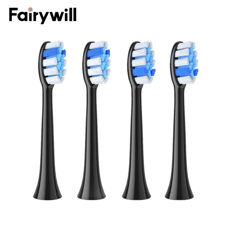Bàn chải điện trẻ em Fairywill FW2001 Kids từ 3 - 12 tuổi. có thể sạc lại. + 2 Đầu bàn chải thay thế- Bảo hành 12 tháng