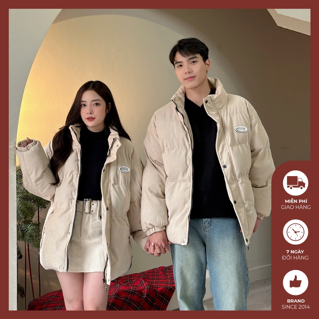 Áo khoác nhung tăm nam Độc menswear chần bông dày dặn đẹp cao cấp, giữ ấm tốt hạn chế xô lông - KP03