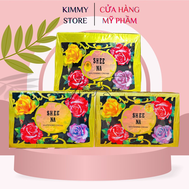 kem dưỡng trắng da bông hồng đen sheena 12 hộp