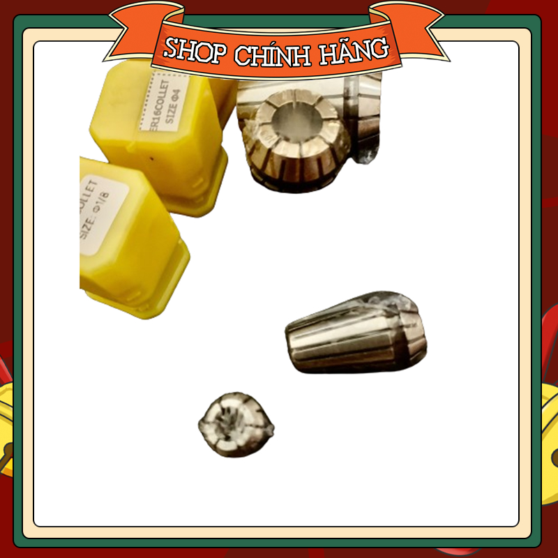 Collet máy khắc cnc collet er32 đầu kẹp mũi er32 cnc collet kẹp mũi phi 3.175 4 6 8 10 12.7. Sỉ 35k