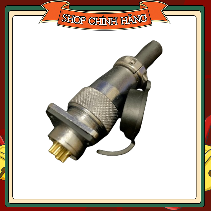 Giắc điện spindle giắc điện củ đục size to h20 giắc cắm củ đục cnc giắc điện 4 chấu loại to h20 chốn