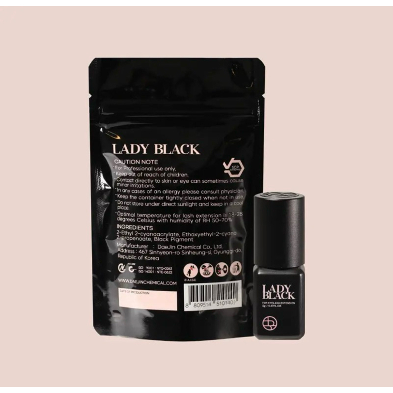 Keo nối mi Lady black chính hãng