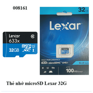 Thẻ nhớ lexar 32g - thẻ nhớ lexar 64g