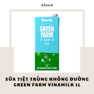 Vinamilk Sữa Tiệt Trùng Không Đường Green Farm Hộp 1L