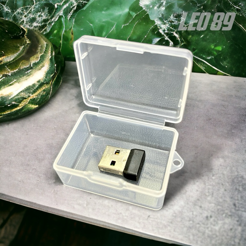Hộp nhỏ đựng trang sức, nhẫn, usb, nhét tai… Trong suốt, cứng cáp