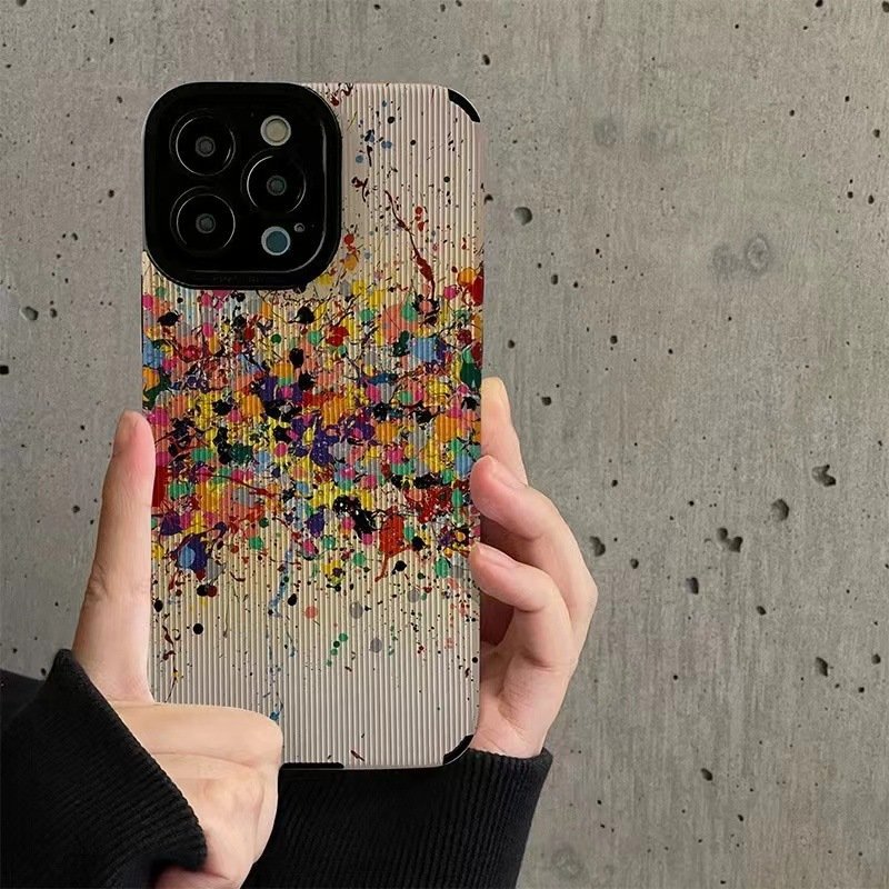 Ốp lưng VÂN SẮC MÀU 7Plus/ 8Plus/ X/ XS Max/11/12/13/14/15