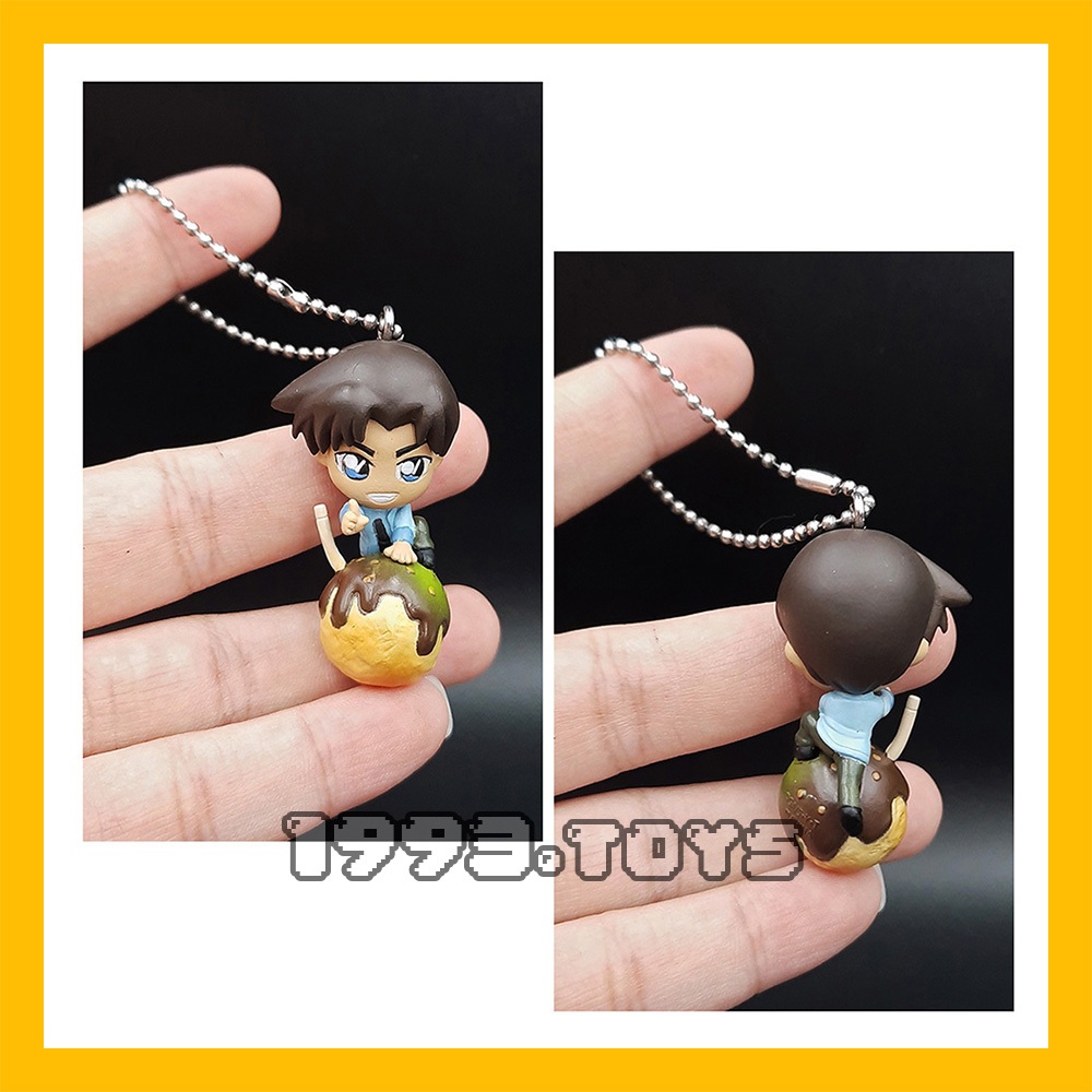 Dây treo móc khóa mô hình nhân vật figure Detective Conan - Movic - Colorfull Collection - Heiji Hattori