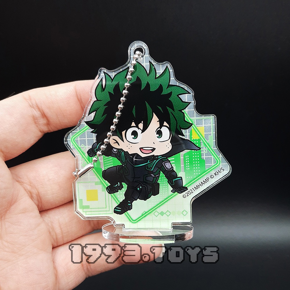 Standee mô hình nhân vật My Hero Academia - TwinCre - Tojikore Acrylic Stand & Key Chain Vol 6  - Midoriya Izuku