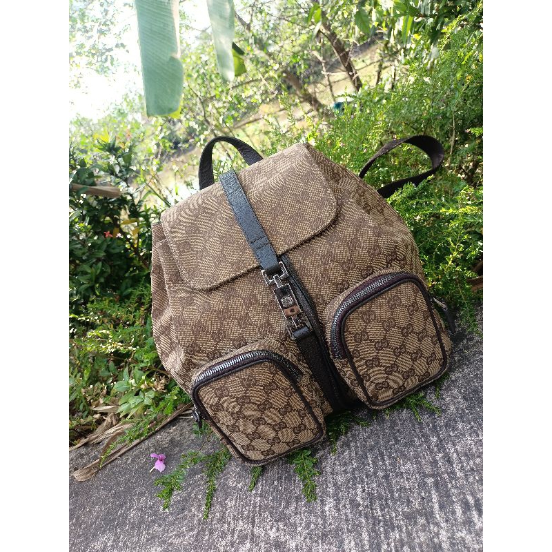 Balo vintage hiệu Gu.cci chuẩn authentic